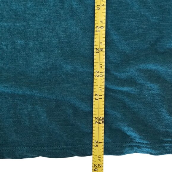 Coldwater Creek Elegant Sheer Jacket and Matching Tank Set Small, Teal - Picture 13 of 13